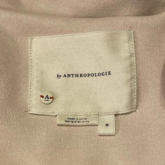 ANTHROPOLOGIE Expressway Moto Jacket in Sand - Picture 8 of 10